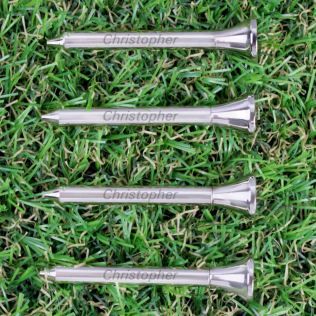 Personalised Pack of 4 Golf Tees Product Image