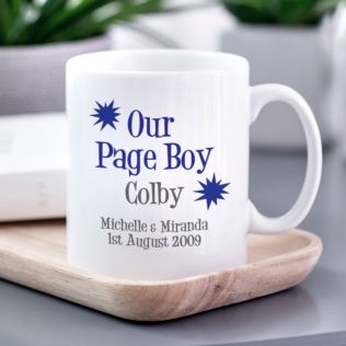 Personalised Page Boy Mug Product Image