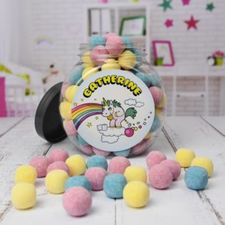 Personalised Unicorn Poop Jar Product Image