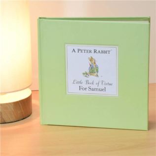The Peter Rabbit Little Book of Virtue - Personalised Childrens Book Product Image