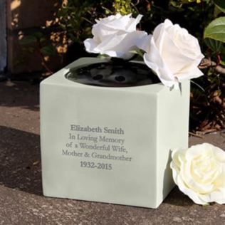 Personalised Memorial Vase Product Image