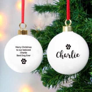 Personalised Pet Bauble Product Image