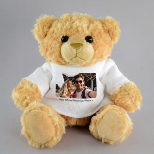 Personalised Photo Upload Bear Product Image