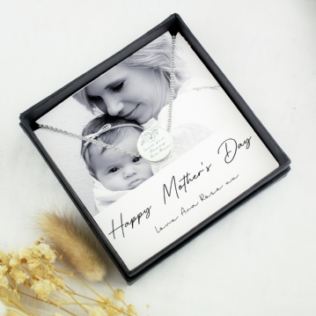 Personalised Photo Upload Necklace and Box Product Image