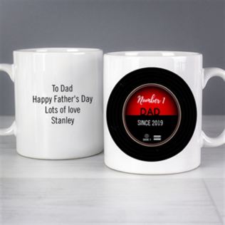 Personalised Vintage Record Mug Product Image