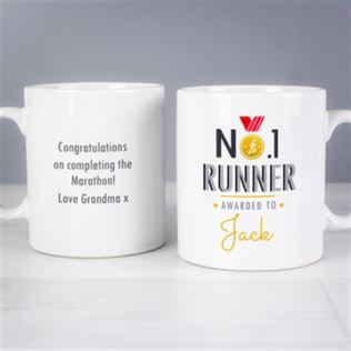 Personalised No.1 Runner Mug Product Image