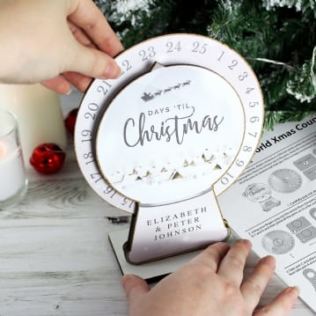 Personalised Make Your Own Christmas Advent Countdown Kit Product Image