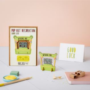 Pop Out Good Luck Decoration Card Product Image