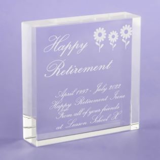 Retirement Keepsake Product Image