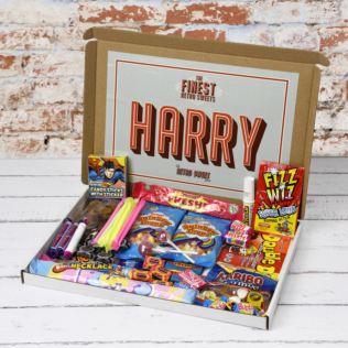 Personalised Retro Sweet Mail Order Box Product Image