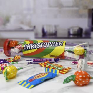 Personalised Retro Sweet Tube Product Image