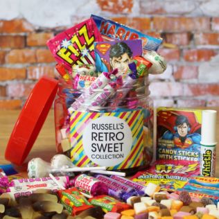 Personalised Retro Sweet Taster Jar Product Image