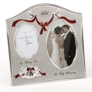 40th Anniversary Photo Frame Product Image