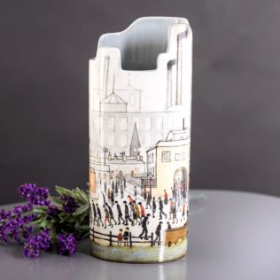 Silhouette D'art Vase - Lowry's Coming From The Mill Product Image