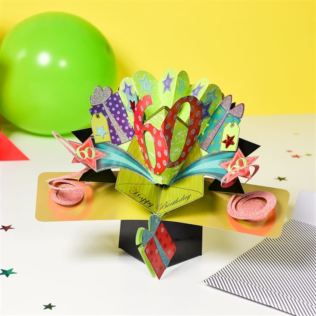 Pop Up 60th Birthday Card Product Image