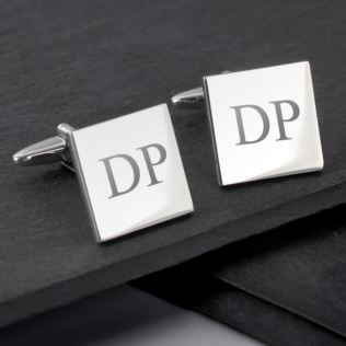 Silver Plated Cufflinks Product Image