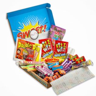 Retro Sweets Letterbox Hamper Product Image