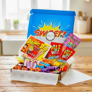 Retro Sweets Letterbox Hamper Product Image
