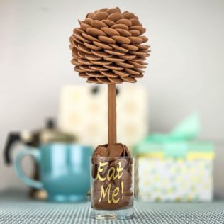 Personalised Chocolate Button Tree Product Image