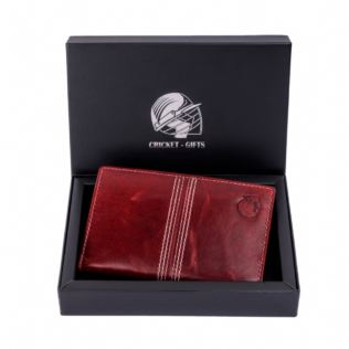 Cricket Buffalo Red Leather Travel Wallet Product Image