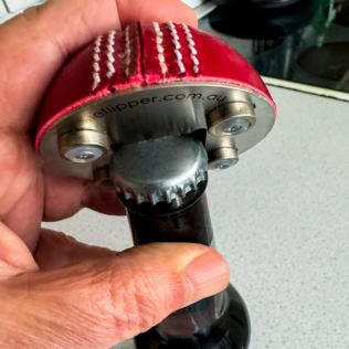 Half Cricket Ball Bottle Opener Product Image