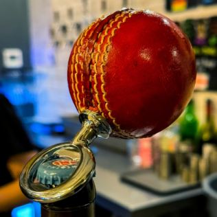 Real Cricket Ball Bottle Opener Product Image