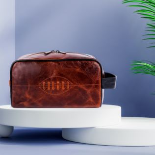 Rugby Buffalo Leather Wash Bag Product Image