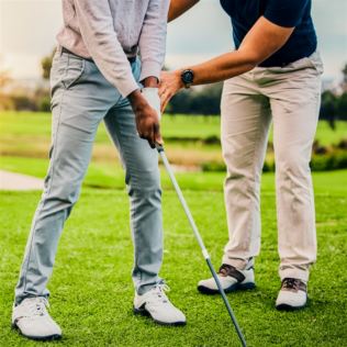 60 Minute Golf Lesson with £5 Voucher for Two Product Image