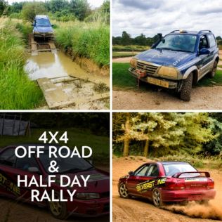4x4 Off Road Challenge & Half Day at Silverstone Rally School Product Image