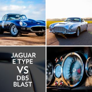 Jaguar E Type Vs DB5 Blast Product Image