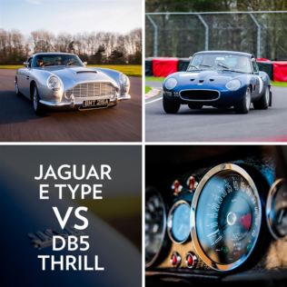 Jaguar E Type Vs DB5 Thrill Product Image