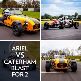 Ariel Vs Caterham Blast for Two Product Image