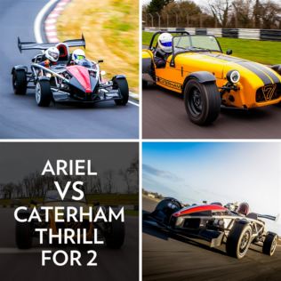 Ariel Vs Caterham Thrill for Two Product Image