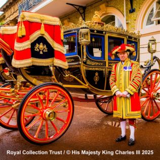 Entrance to The Royal Mews & Lunch at The Royal Horseguards Hotel for Two Product Image