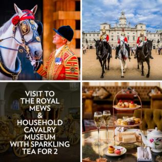 Visit to the Royal Mews & Household Cavalry Museum with Sparkling Tea for 2 Product Image