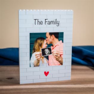 Personalised "The Family" LEGO® Brick Photo Upload Blocks Product Image