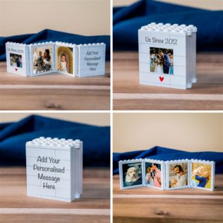 Personalised Fold-Out "Us Since..." LEGO® Brick Photo Albums Product Image