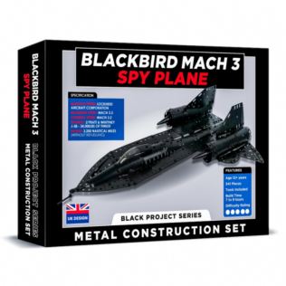Blackbird Mach 3 Spy Plane Metal Construction Set Product Image