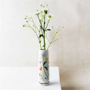 "Happiness Blooms From Within" Bud Vase Product Image