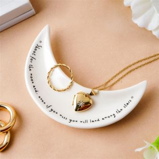 "Shoot for the Moon…" Ring Dish Product Image