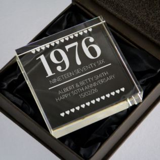 Your Year Personalised Anniversary Keepsake Product Image