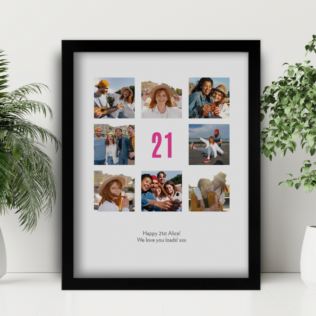 Personalised 21st Birthday Photo Prints Product Image