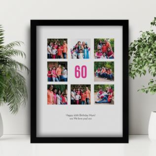 Personalised 60th Birthday Photo Prints Product Image