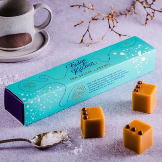 Sea Salted Caramel Fudge Kitchen Slider Gift Box Product Image