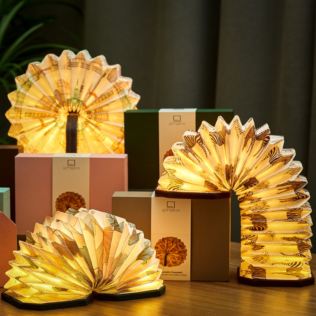 Velvet Accordian Lamps Product Image