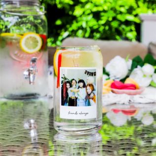 Personalised Snapshot Can Glass Product Image