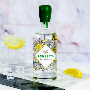Personalised Botanical Line 75cl Vodka Bottle Product Image