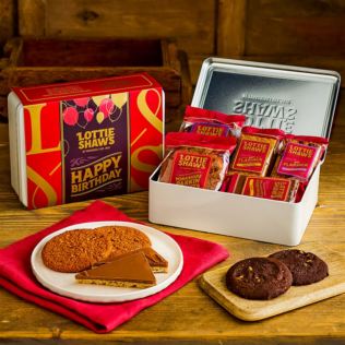 Lottie Shaw's Birthday Tin of Baked Treats Product Image
