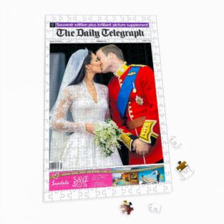 400 Piece Telegraph Front Page Newspaper Puzzle Product Image