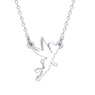 Sterling Silver Disney Tinkerbell Necklace Product Image